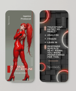 Override Level: Redline – Hyperlure Protocol könyvjelző