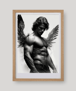 Egy féloldalas férfi portré art print A4 és A3 méretben az Uncenzored Sisterhood világából