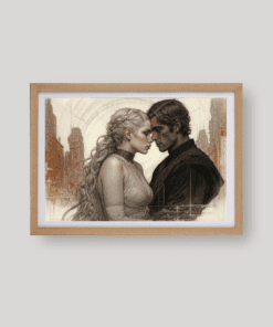 Hercegnő és testőr art print A4 és A3 méretben az Aurelian code világából