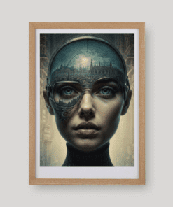Egy női portré art print A4 és A3 méretben a Night Ordinance világából