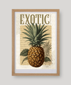 Floral & Fruit No. 30 botanikus art print A4 méretben