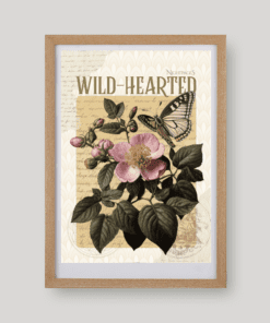 Floral & Fruit No. 22 botanikus art print A4 méretben