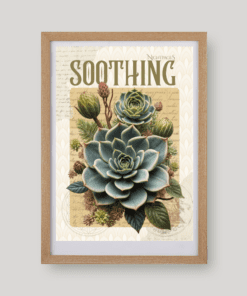 Floral & Fruit No. 12 botanikus art print A4 méretben