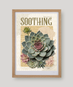 Floral & Fruit No. 10 botanikus art print A4 méretben