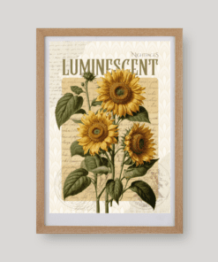 Floral & Fruit No. 3 botanikus art print A4 méretben