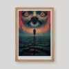 Egy arc szemmel a szájában art print A4 és A3 méretben a Night Ordinance világából