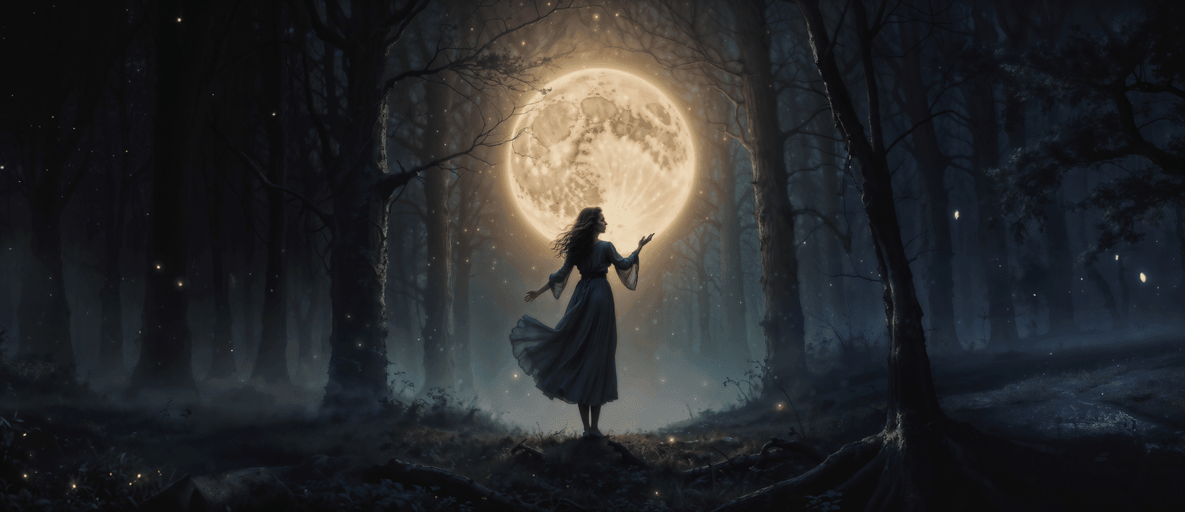 Luna-ház — holdfényes, misztikus világ. NightPages.