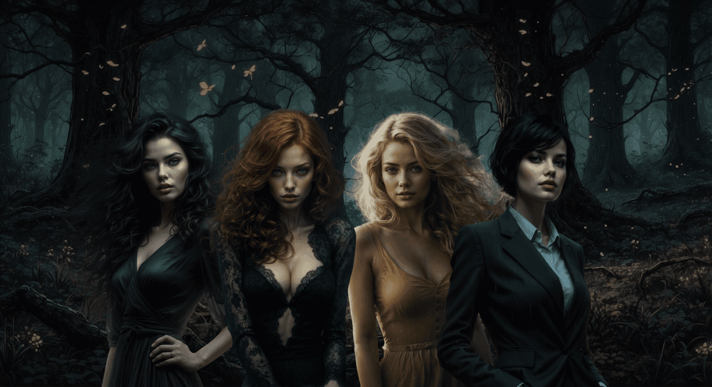 Nightpages házainek karakterei