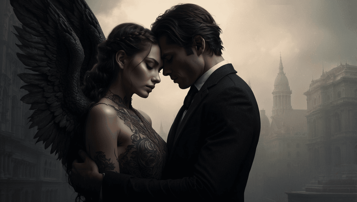 Egy pár, ember és angyal, NIghtpages házak