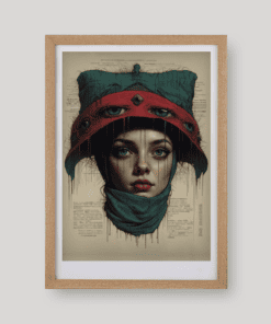 Kölcsönarc print